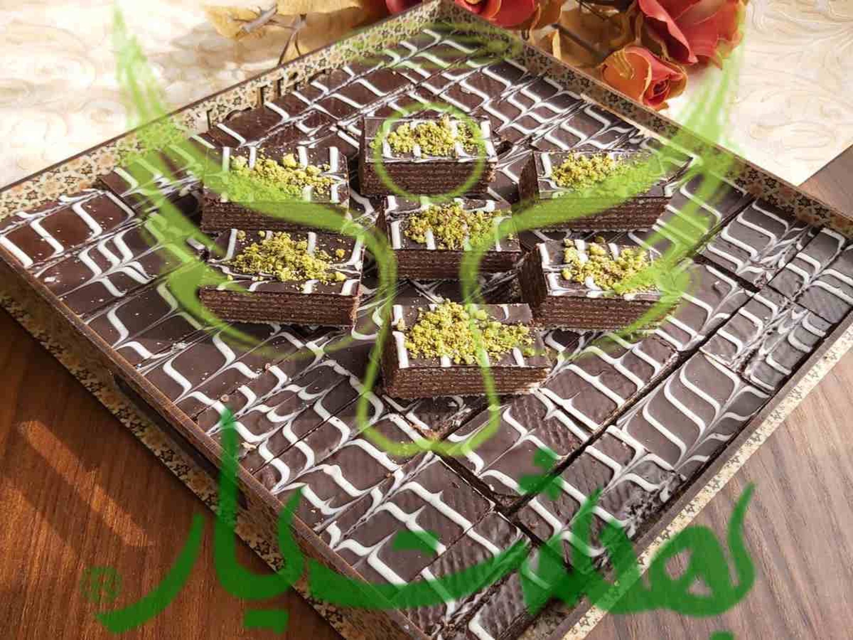  خرید آنلاین میکادو شکلاتی برای مراسم ختم در بهشت یار 