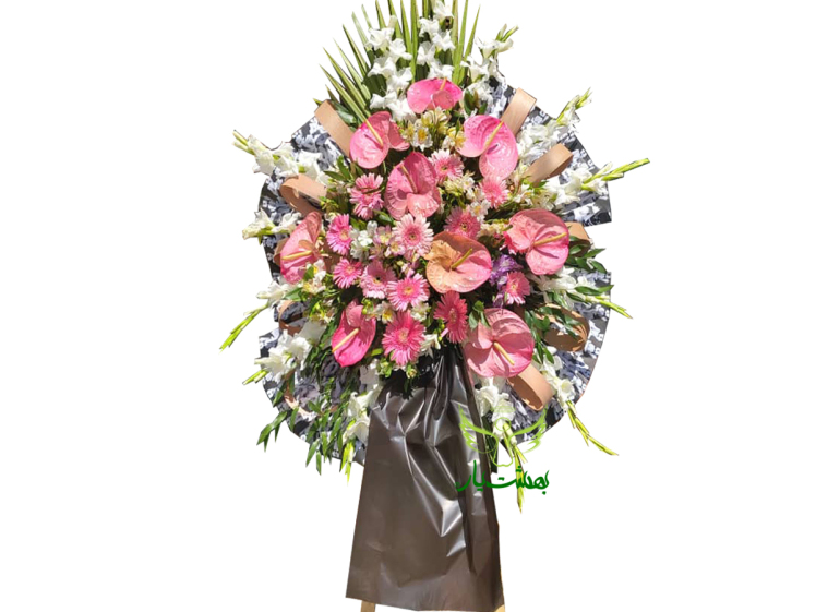خرید انواع تاج گل ارزان قیمت برای بهشت زهرا در بهشت یار