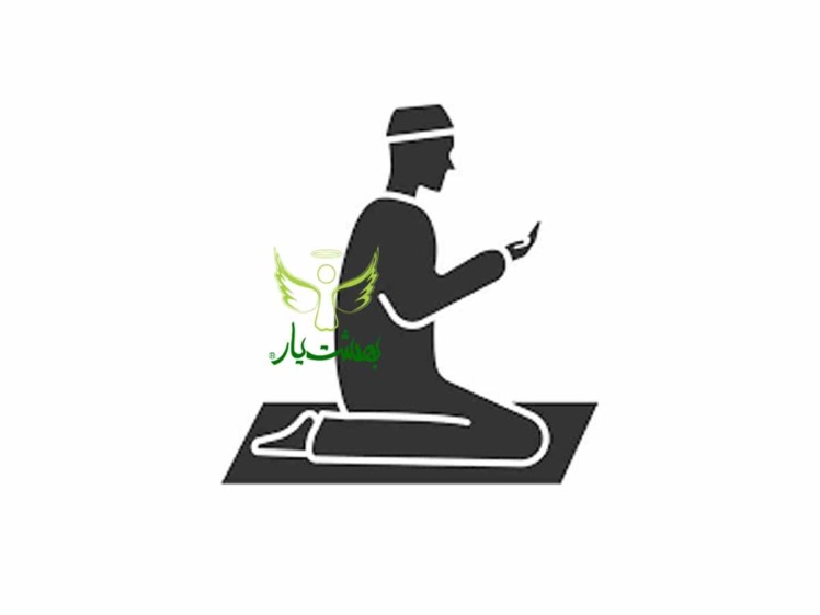 نماز میت بر سرمزار متوفی در بهشت زهرا