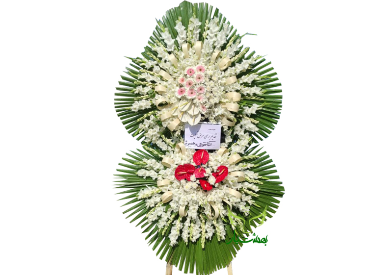 خرید آنلاین انواع تاج گل مجلسی و لاکچری مراسم عزاداری در بهشت یار