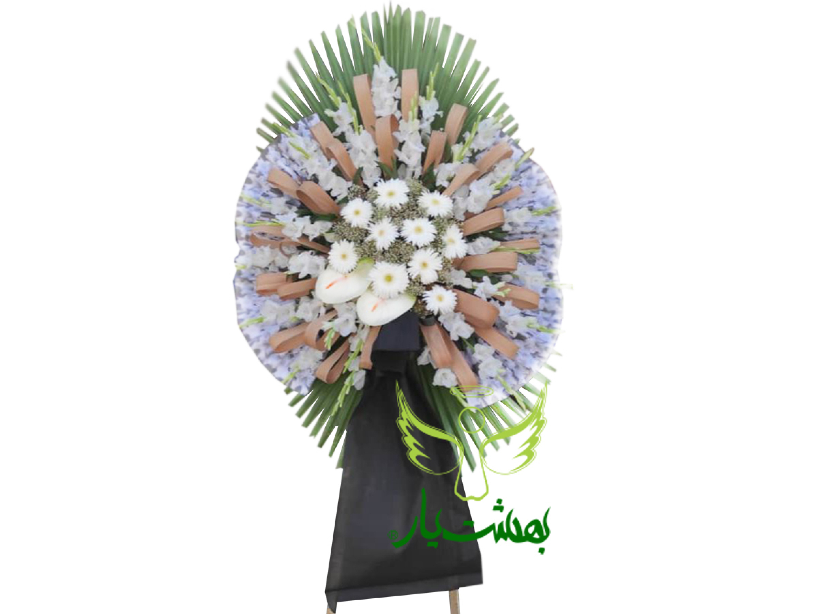  خرید تاج گل ارزان ختم با ارسال رایگان در بهشت یار 